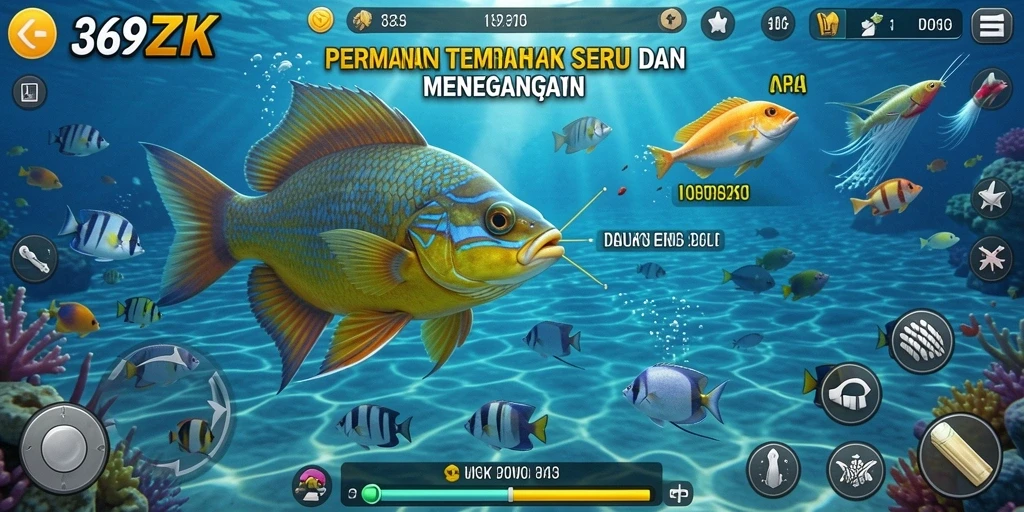 Gameplay menarik Tembak Ikan di 369ZK yang penuh tantangan.