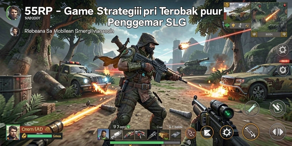 Tampilan gameplay menarik dalam 55RP yang penuh strategi.