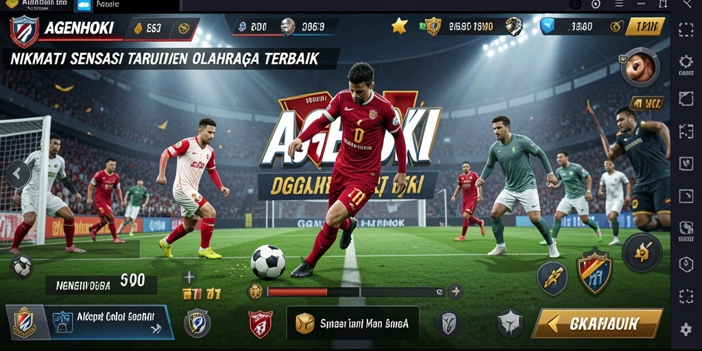 Tampilan antarmuka AGENHOKI yang user-friendly dan menarik.
