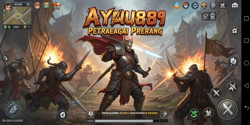 Tampilan gameplay seru dan strategis di AYU89.