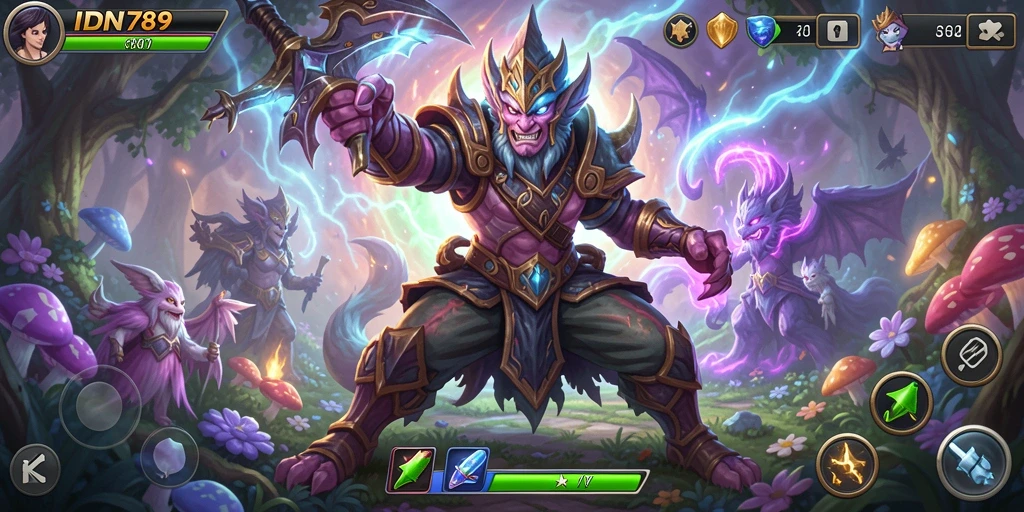 Screenshot menampilkan momen seru dalam gameplay IDN789 yang membawa pengalaman petualangan yang menarik.