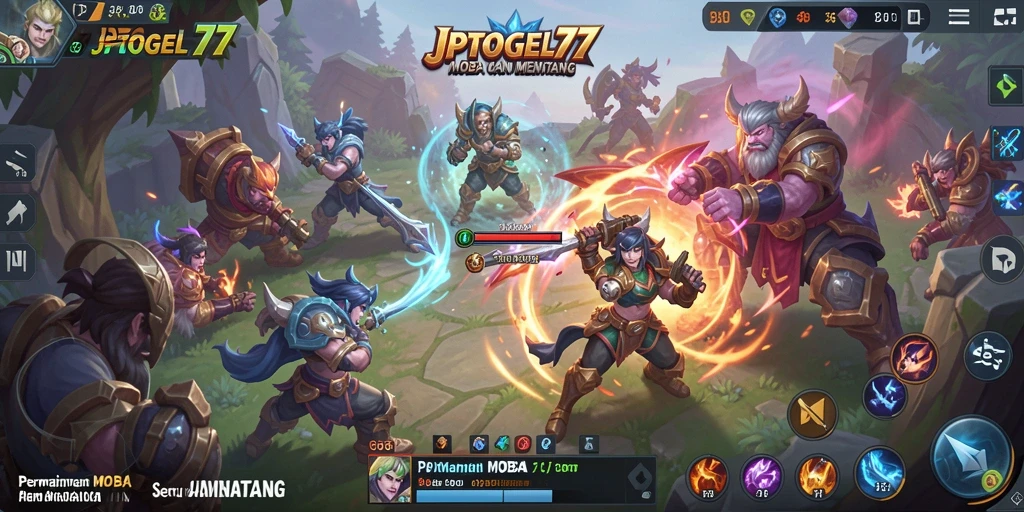 Tangkapan layar gameplay mendebarkan dari JPTOGEL77.