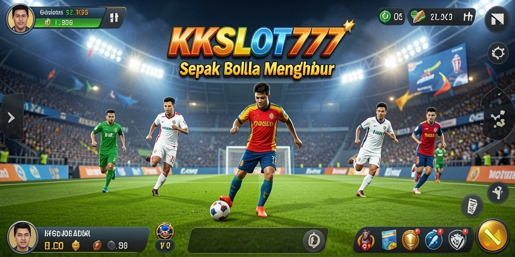 Tampilan gameplay KKSLOT777 yang menarik dan mendebarkan.