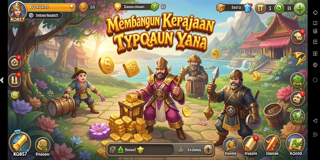 Tampilan gameplay KO857 yang menarik dan seru.