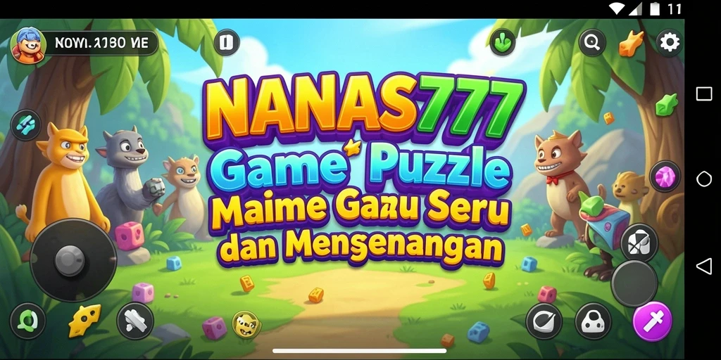 Screenshot NANAS777 menampilkan gameplay Puzzle yang menarik dan menantang.