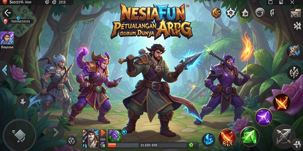 Gameplay mengesankan dengan karakter dan monster yang berbeda.
