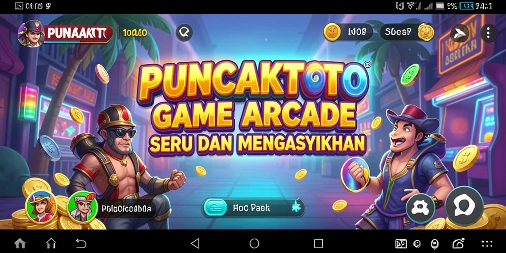 Tangkapan layar gameplay PUNCAKTOTO dengan aksi seru dan grafis menarik.